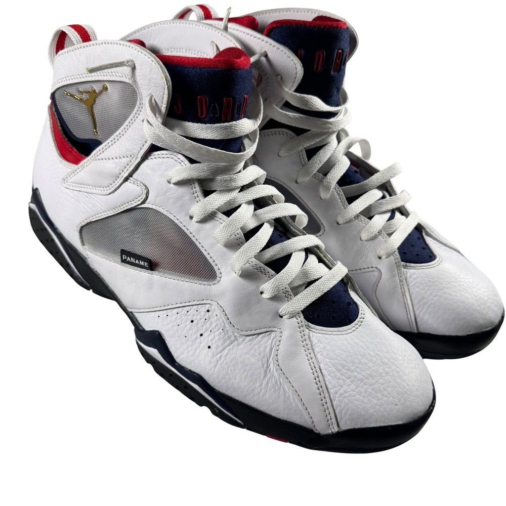 Jordan Air Jordan 7 Retro BCFC Mens 14 White PSG CZ0789-105 Excellent Paname